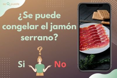 ¿Se puede congelar el jamón serrano